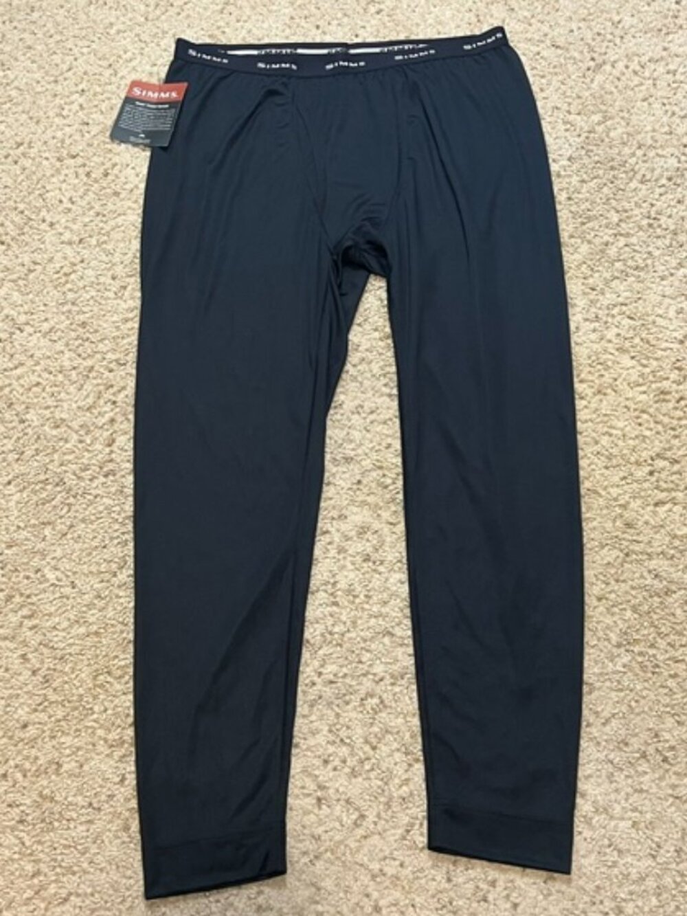 Simms Fishing Men WaderWick Core Bottom Thermal Baselayer Pants Size XXL 2XL New